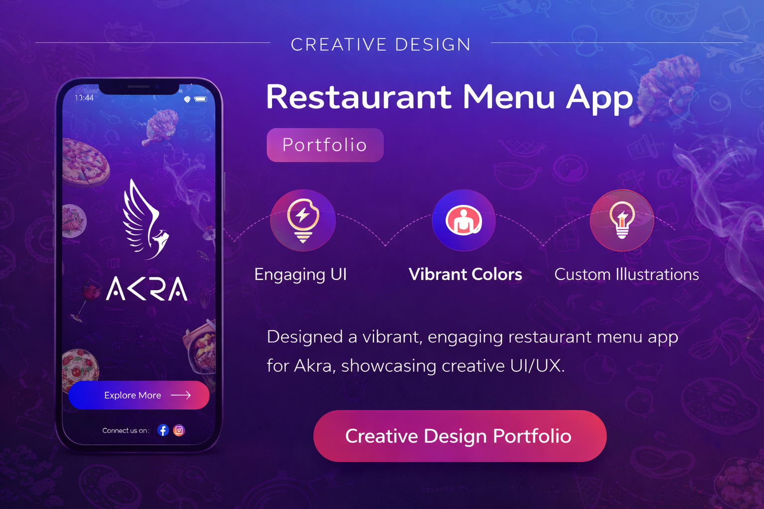AKRA Restaurant Menu App